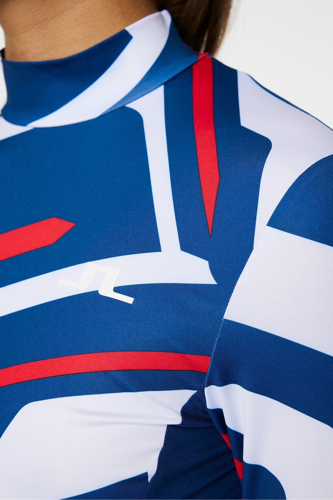 Women | Sylvie Compression Top | Us Golf Red