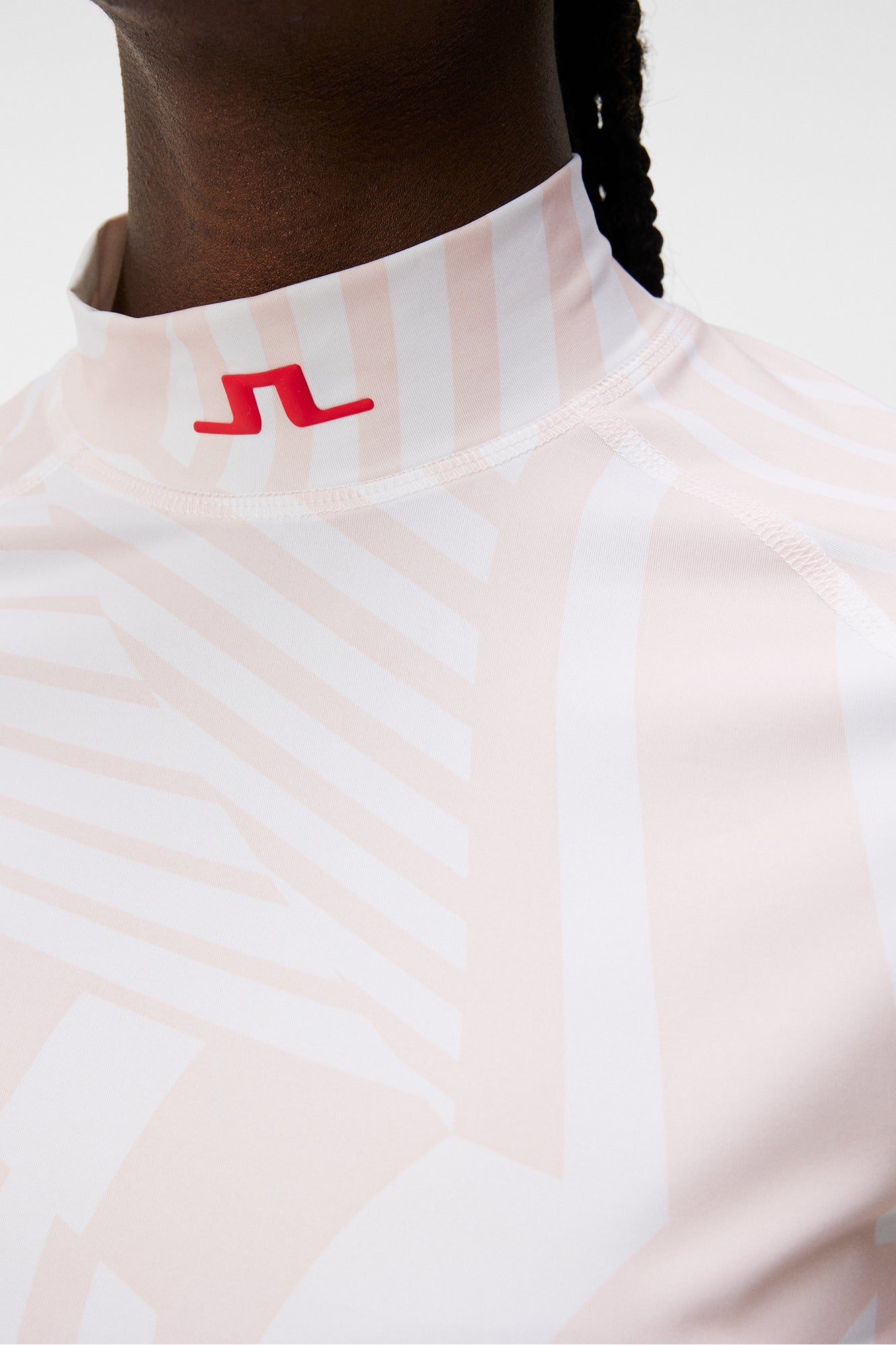 Women | Tea Long Sleeve Top | Dazzle Wave Rose