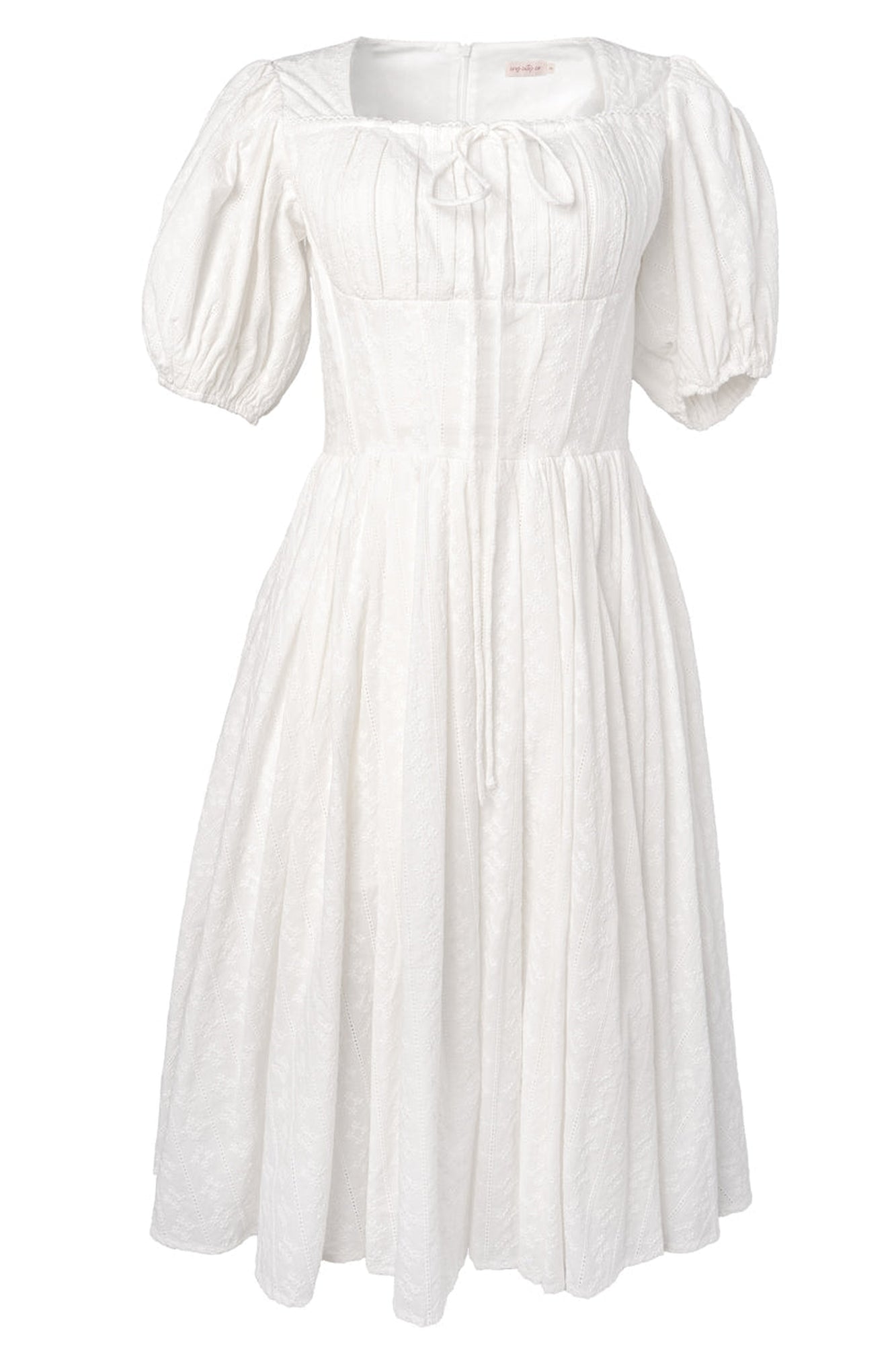 Women | Thea Eyelet Dress | White