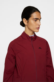 Women | Thorine Wind Jacket Solid | Cabernet
