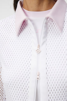 Women | Tory 3D Mesh Jacket | White