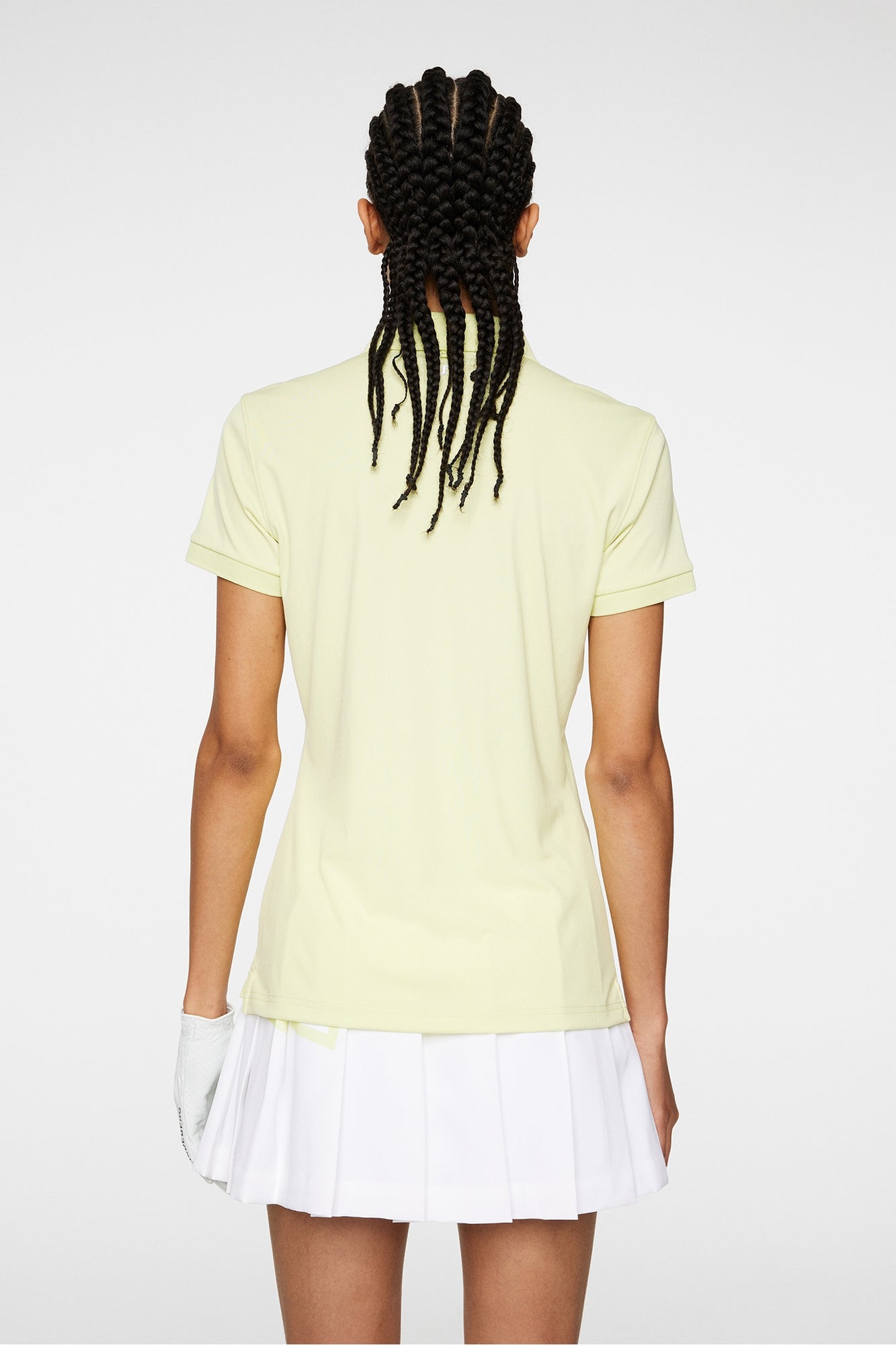 Women | Tour Tech Polo | Pale Lime Yellow