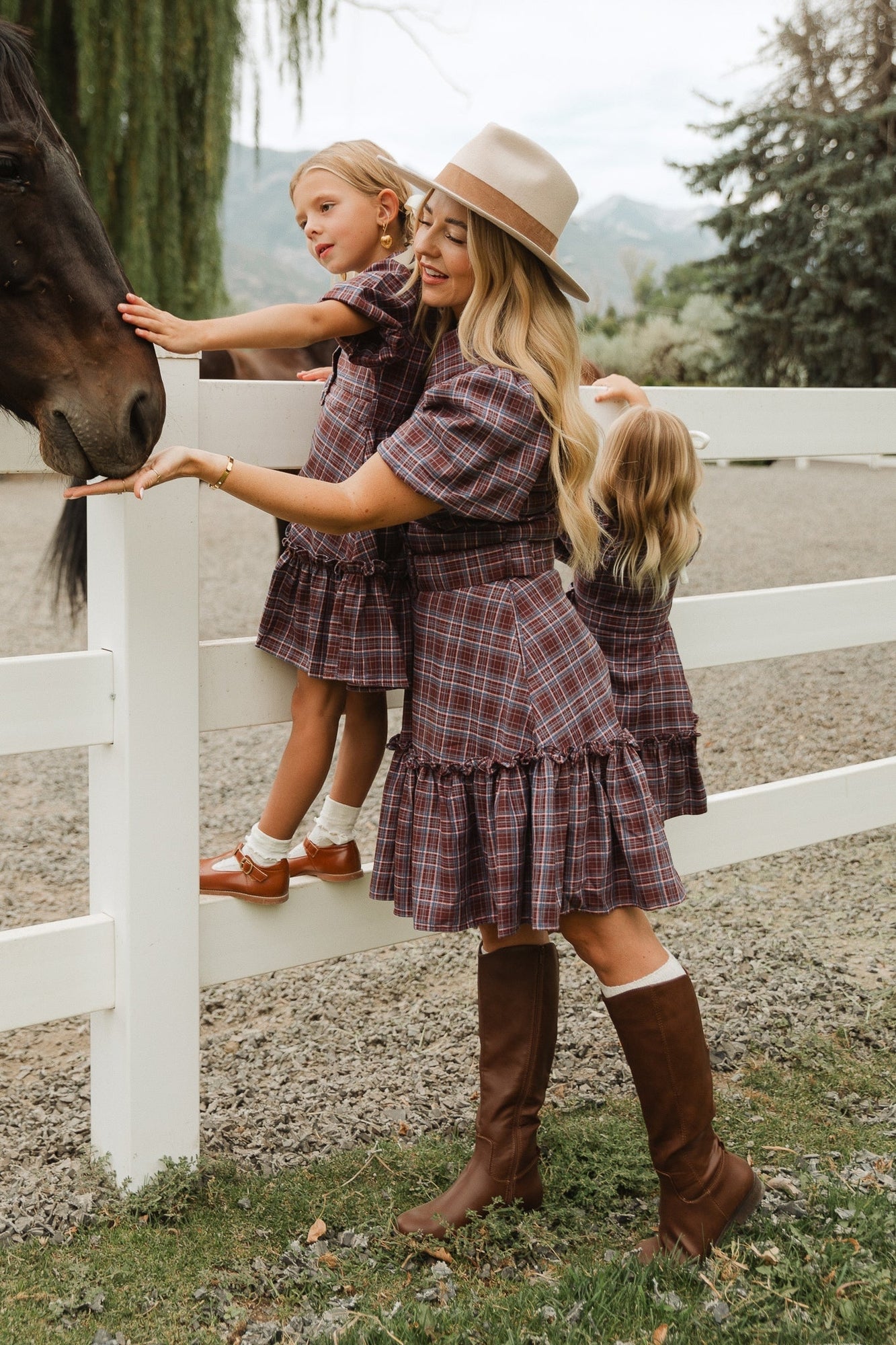 Women | Virginia Dress | Plaid x Multi