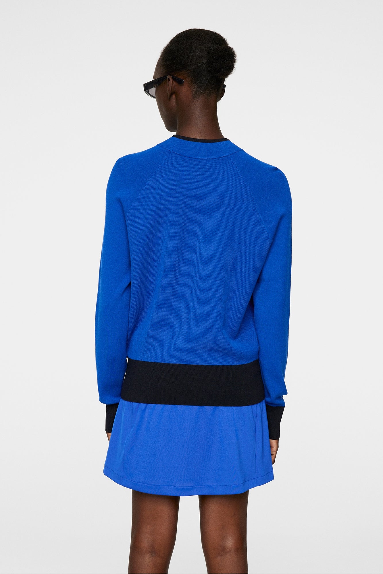 Women | Zoe Knitted Sweater | Club Blue