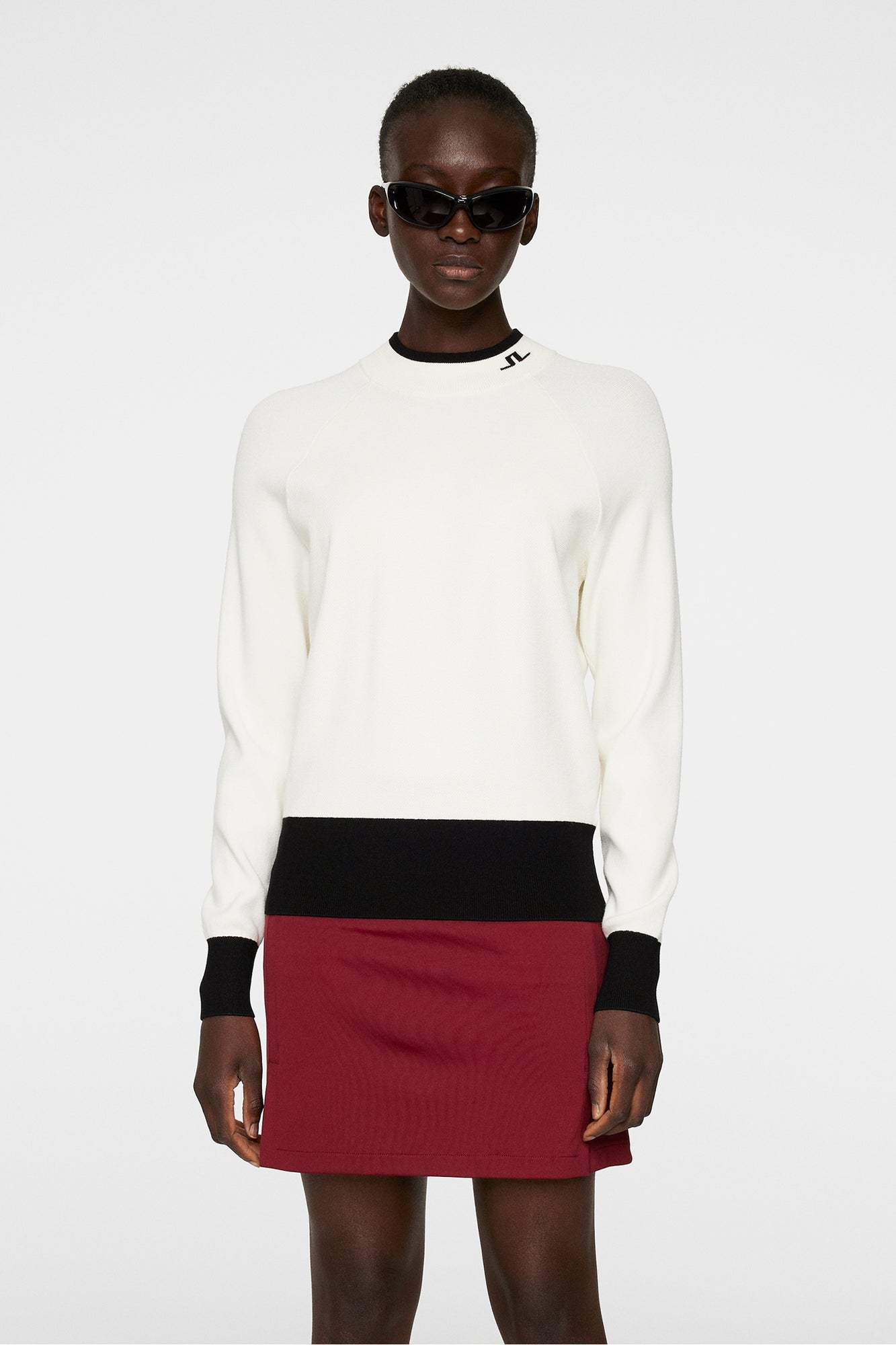 Women | Zoe Knitted Sweater | White (V1)