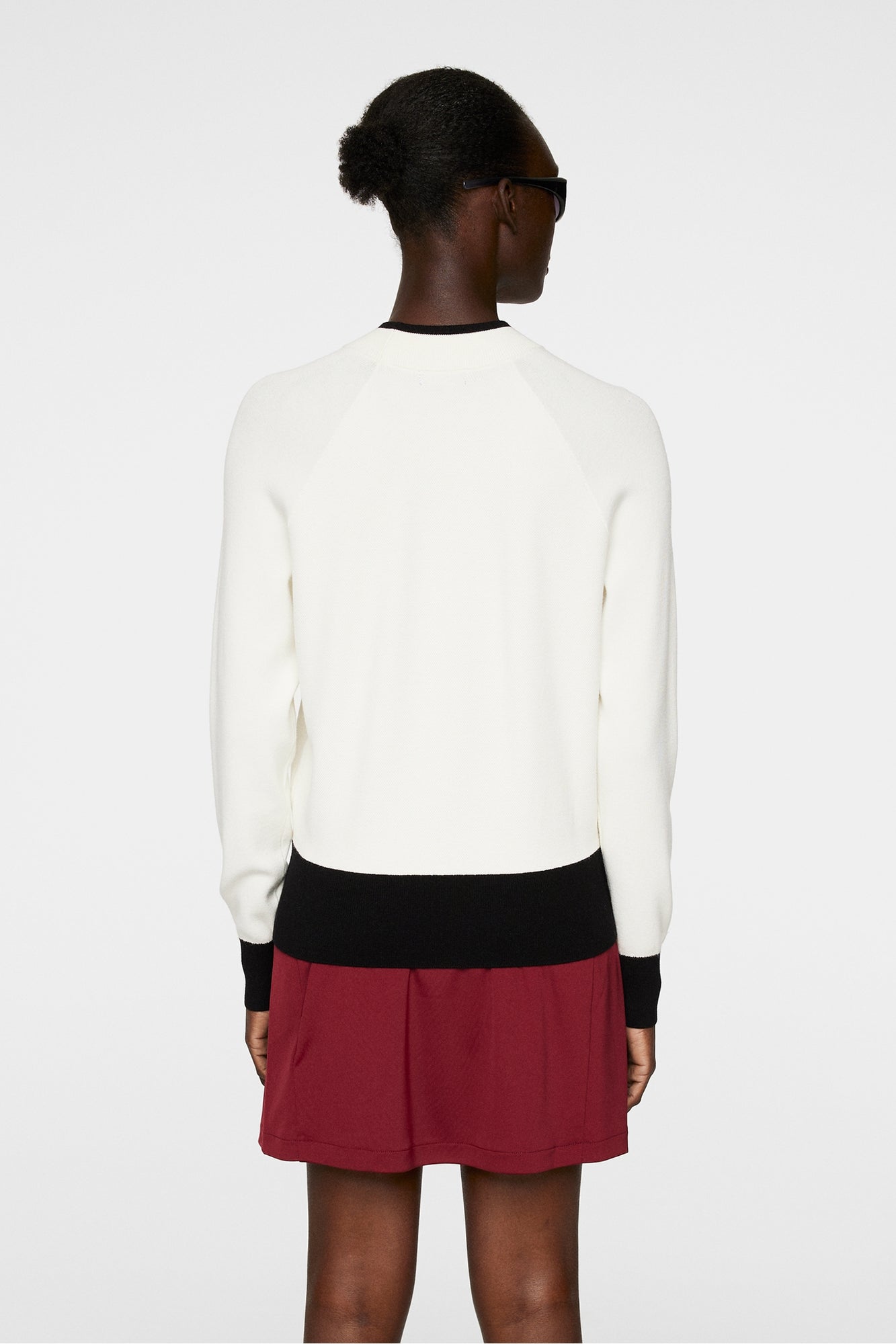 Women | Zoe Knitted Sweater | White (V1)