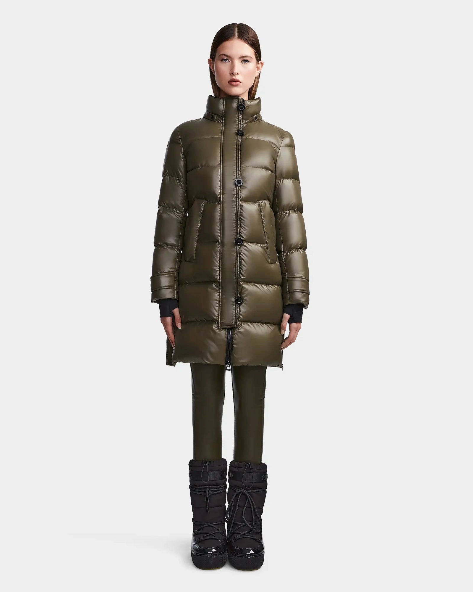 Women | MEYA S Down Puffer | Light Olive