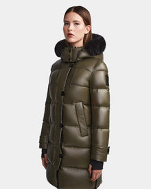 Women | MEYA S Down Puffer | Light Olive
