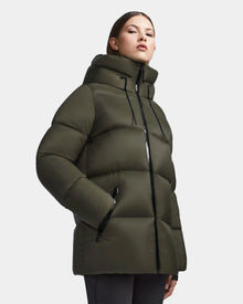 Women | RITA M Down Puffer | Light Olive
