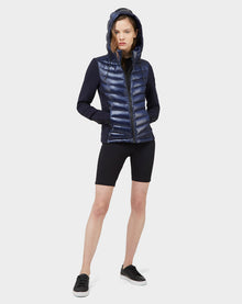 Women | MALYA Hybrid Lightweight Down Jacket | Deep Blue