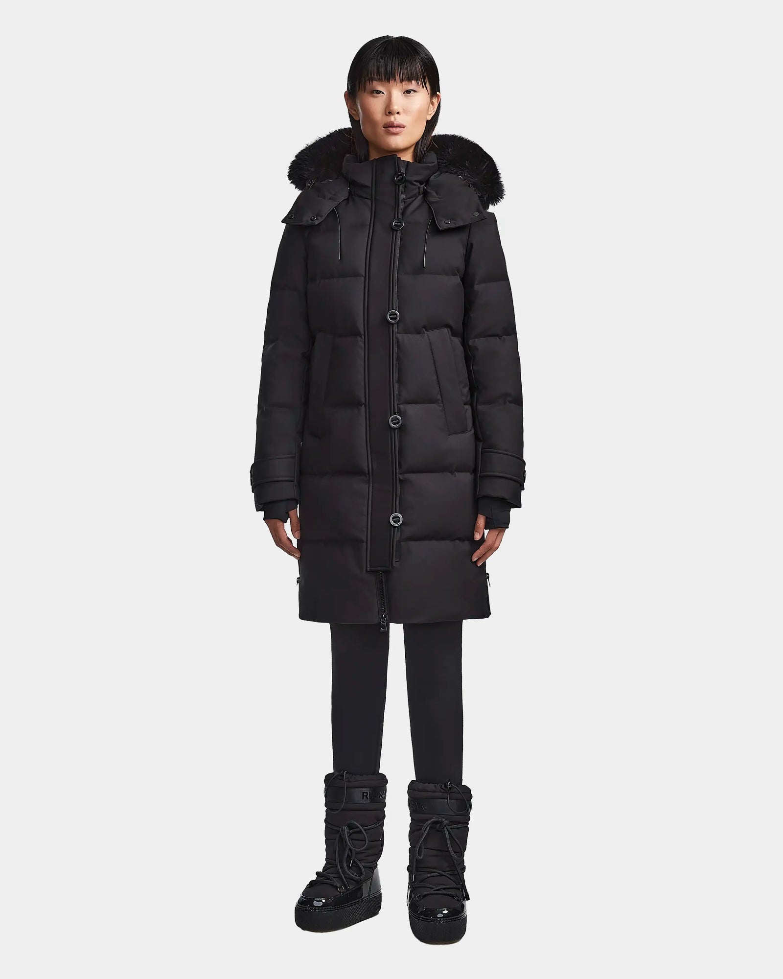 Women | MEYA M Down Puffer | Black