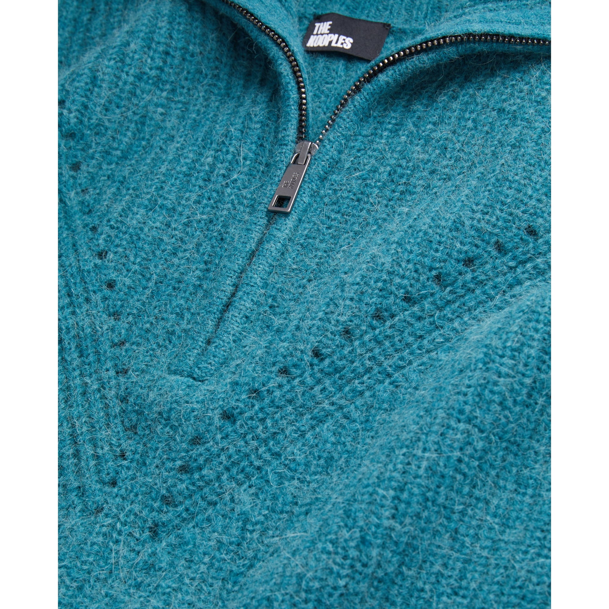 Wool-Blend Sweater | Women | Blue Petrol