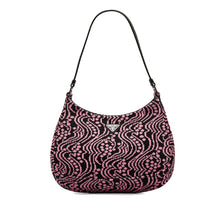 Prada | Pre-Owned Maglia Jacquard Knit Cleo Bag | Pink
