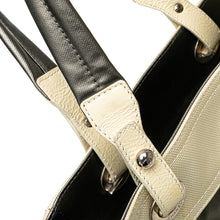 Chanel | Pre-Owned Small Bicolor Paris-Biarritz Tote | GrayWhite/Ivory