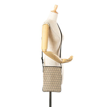 Fendi | Pre-Owned Zucchino Canvas Crossbody | Beige/Black