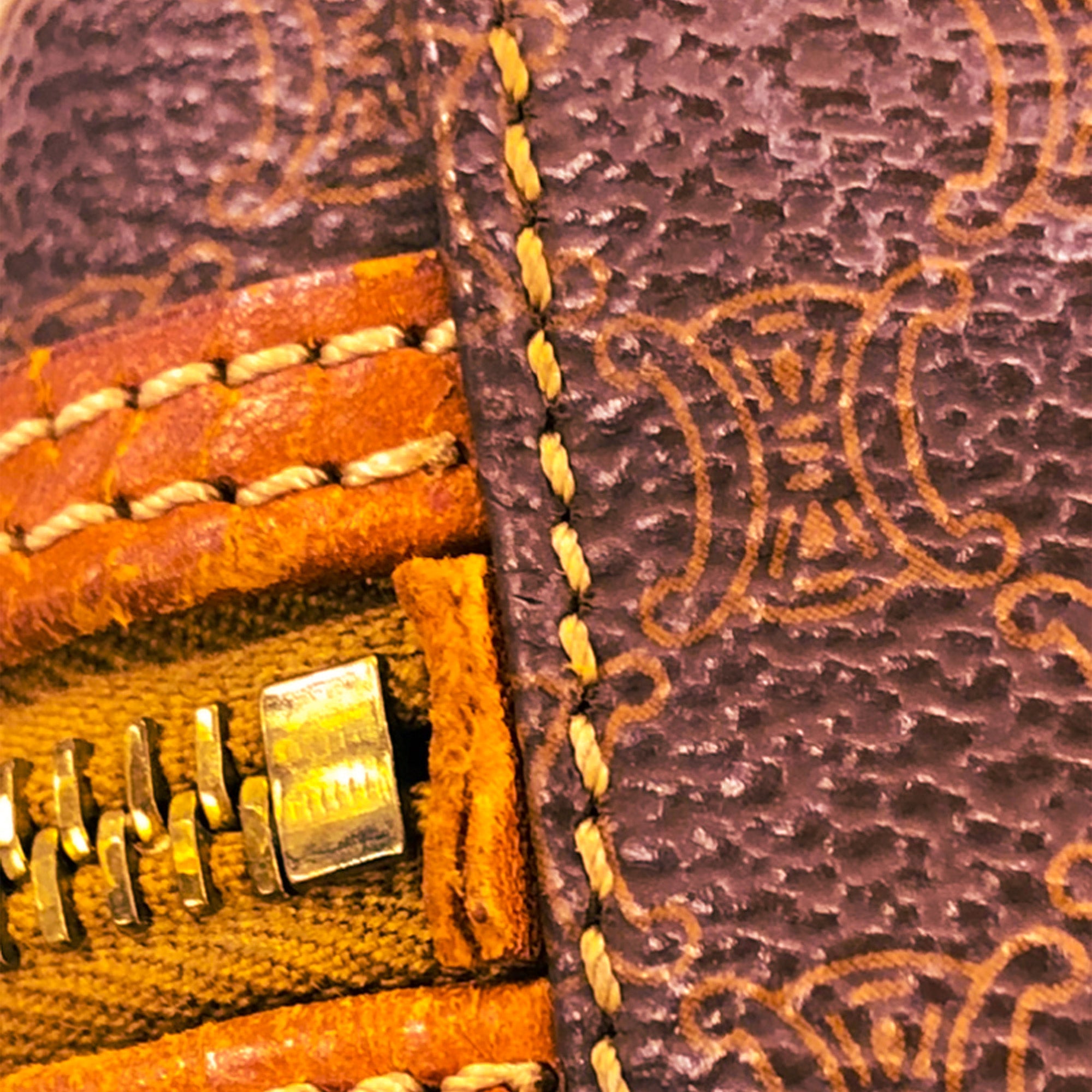 Celine | Pre-Owned Macadam Vanity | Brown