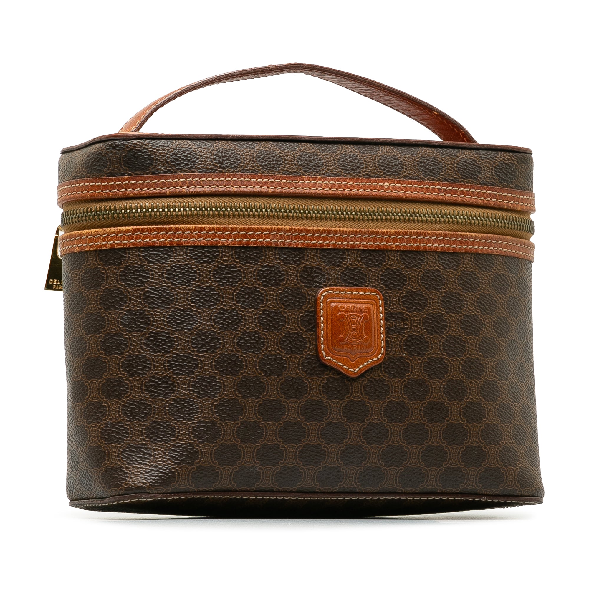 Celine | Pre-Owned Macadam Vanity | Brown