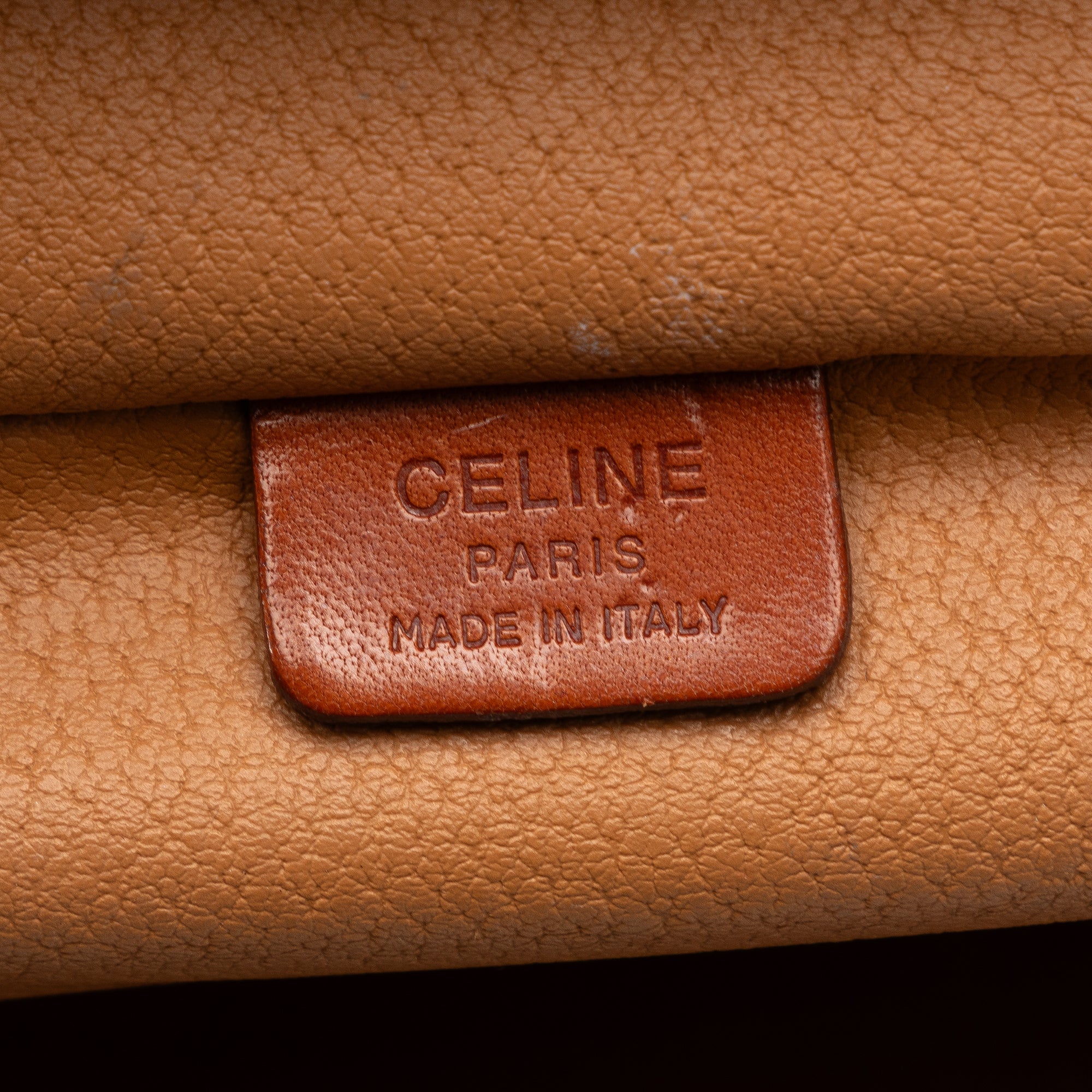 Celine | Pre-Owned Macadam Vanity | Brown