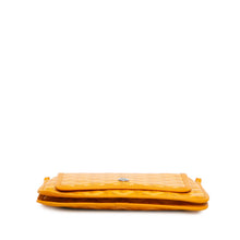 Goyard | Pre-Owned Goyardine Plumet Pocket Wallet | Yellow