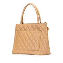 Chanel | Pre-Owned Caviar Medallion Tote - I | Brown/Beige