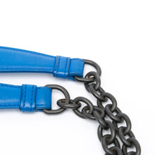 Bottega Veneta | Pre-Owned Medium Nappa Intrecciato Olimpia Shoulder Bag - II | Blue