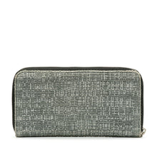 Chanel | Pre-Owned Tweed Deauville Continental Wallet | Gray
