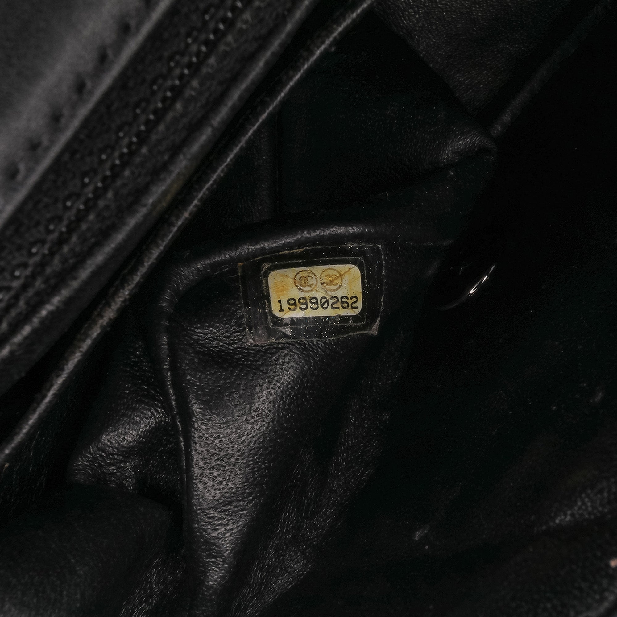 Chanel | Pre-Owned Mini Square Classic Patent Single Flap - V | Black