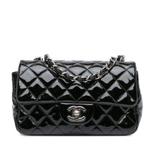 Chanel | Pre-Owned Mini Rectangular Classic Patent Single Flap | Black