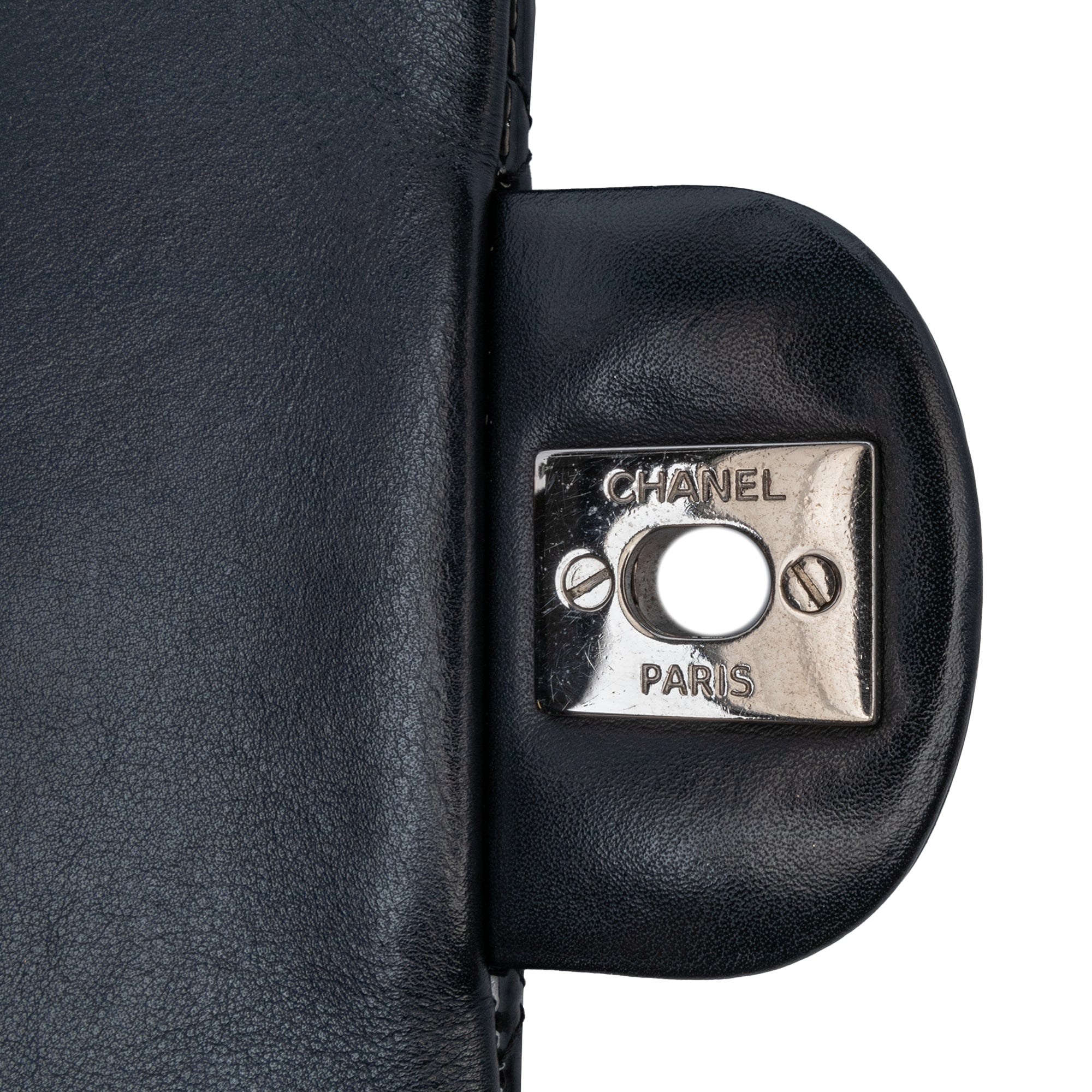 Chanel | Pre-Owned Mini Rectangular Classic Patent Single Flap | Black