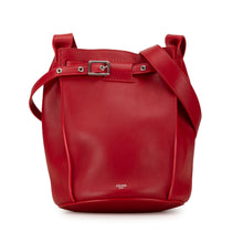 Celine | Pre-Owned Leather Big Bag Bucket Crossbody - III | Red