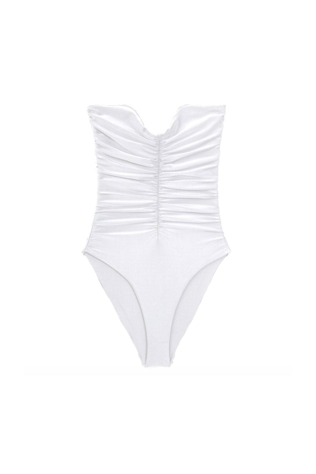 Yara One Piece | White Terry Sheen
