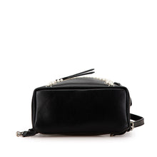 Fendi | Pre-Owned Mini By The Way Leather Ribbon Pearl Backpack | Black
