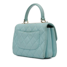 Chanel | Pre-Owned Small Quilted Lambskin Trendy CC Flap | Blue/Light Blue