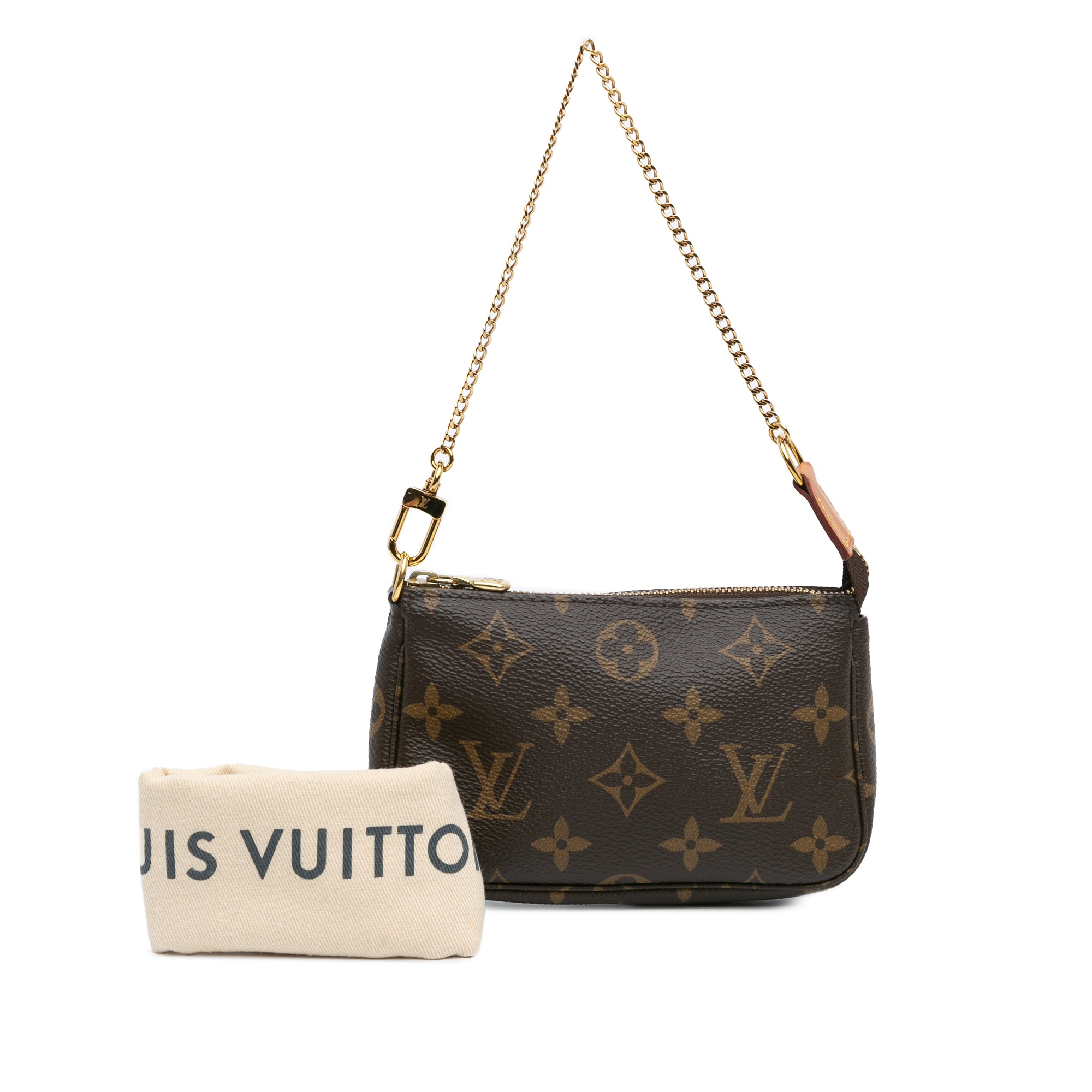 Louis Vuitton | Pre-Owned Monogram Mini Pochette Accessoires - II | Brown