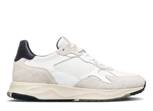 Womens | Zuma | White Leather Navy