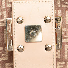 Fendi | Pre-Owned Zucchino Canvas Shoulder Bag | Pink/Light Pink