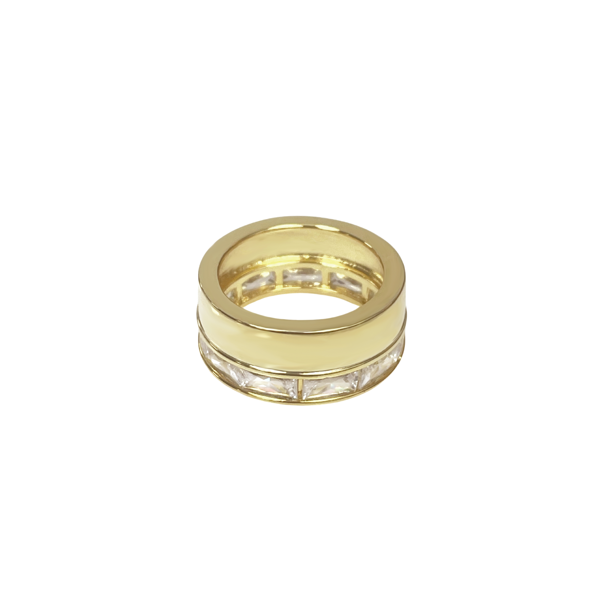 The Bordeaux Ring | 18K Yellow Gold-Plated