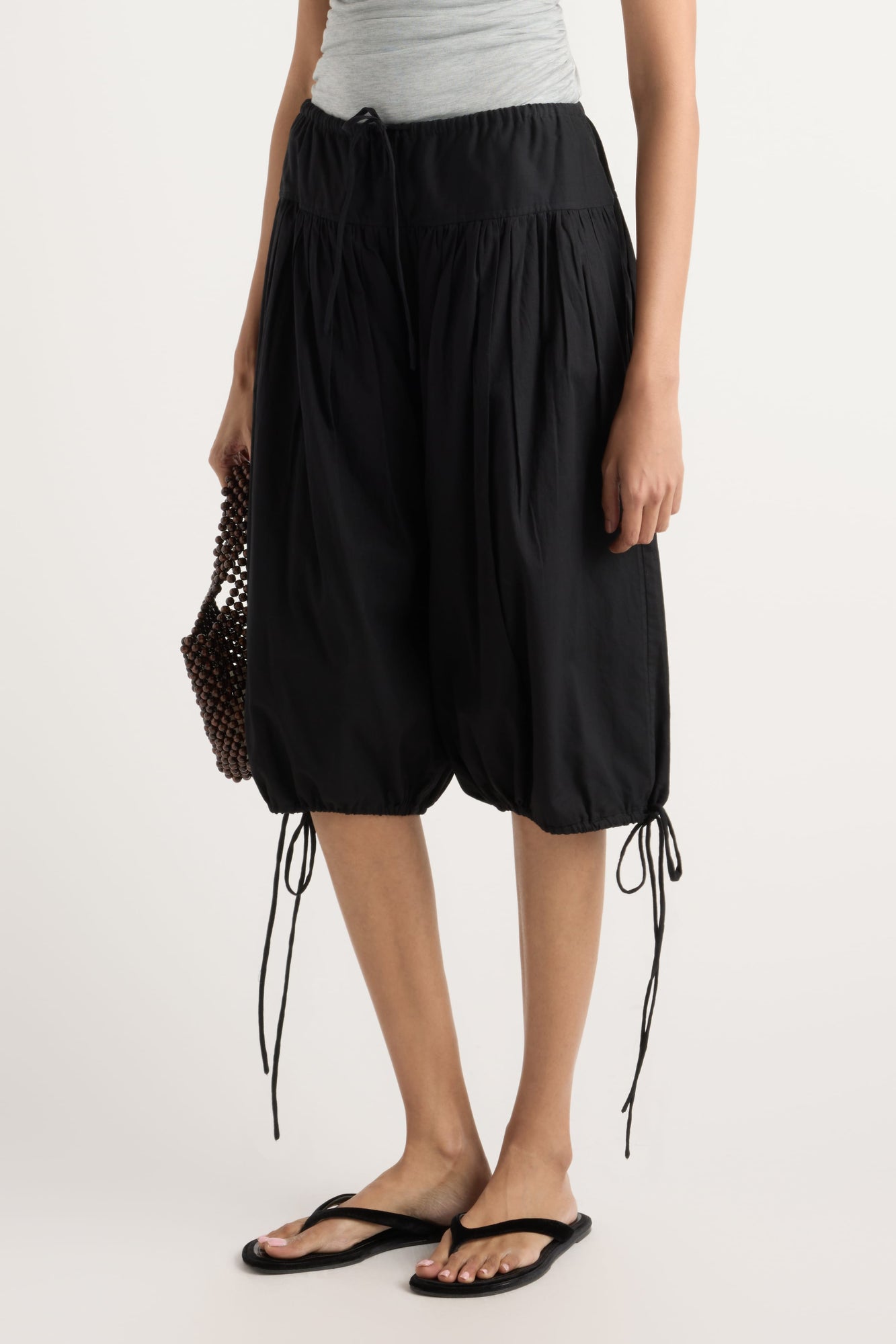 Arya | Aayat Wide-Leg Balloon Short in Size Small