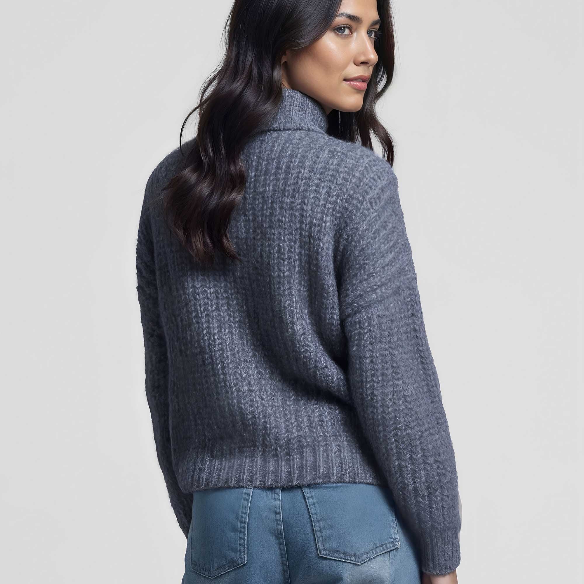 Francis Sweater | Denim Blue