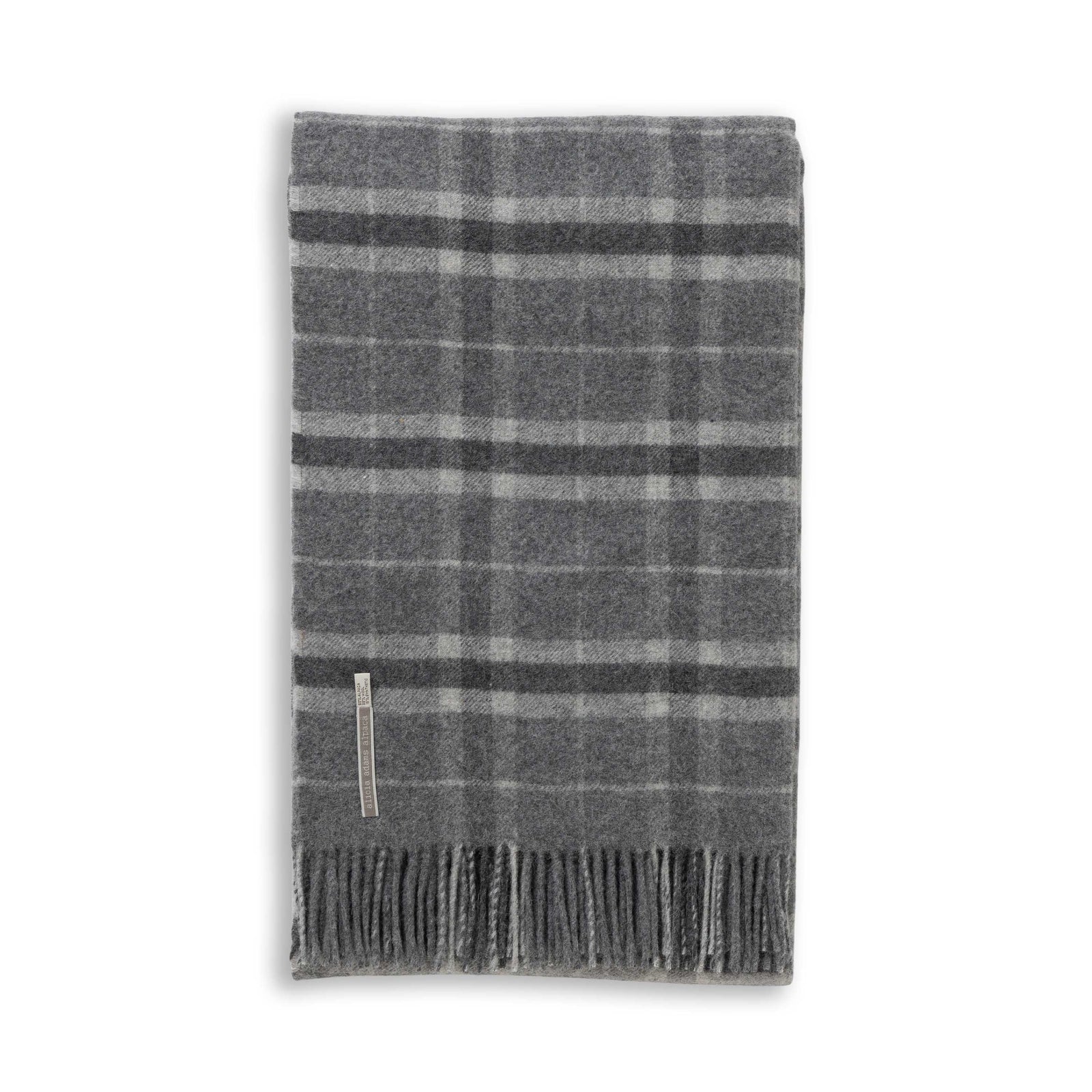 Wellington Throw | Dark Grey/Charcoal