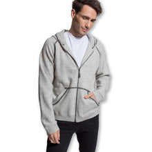 Verbier Zip Up for Men | Pearl Grey