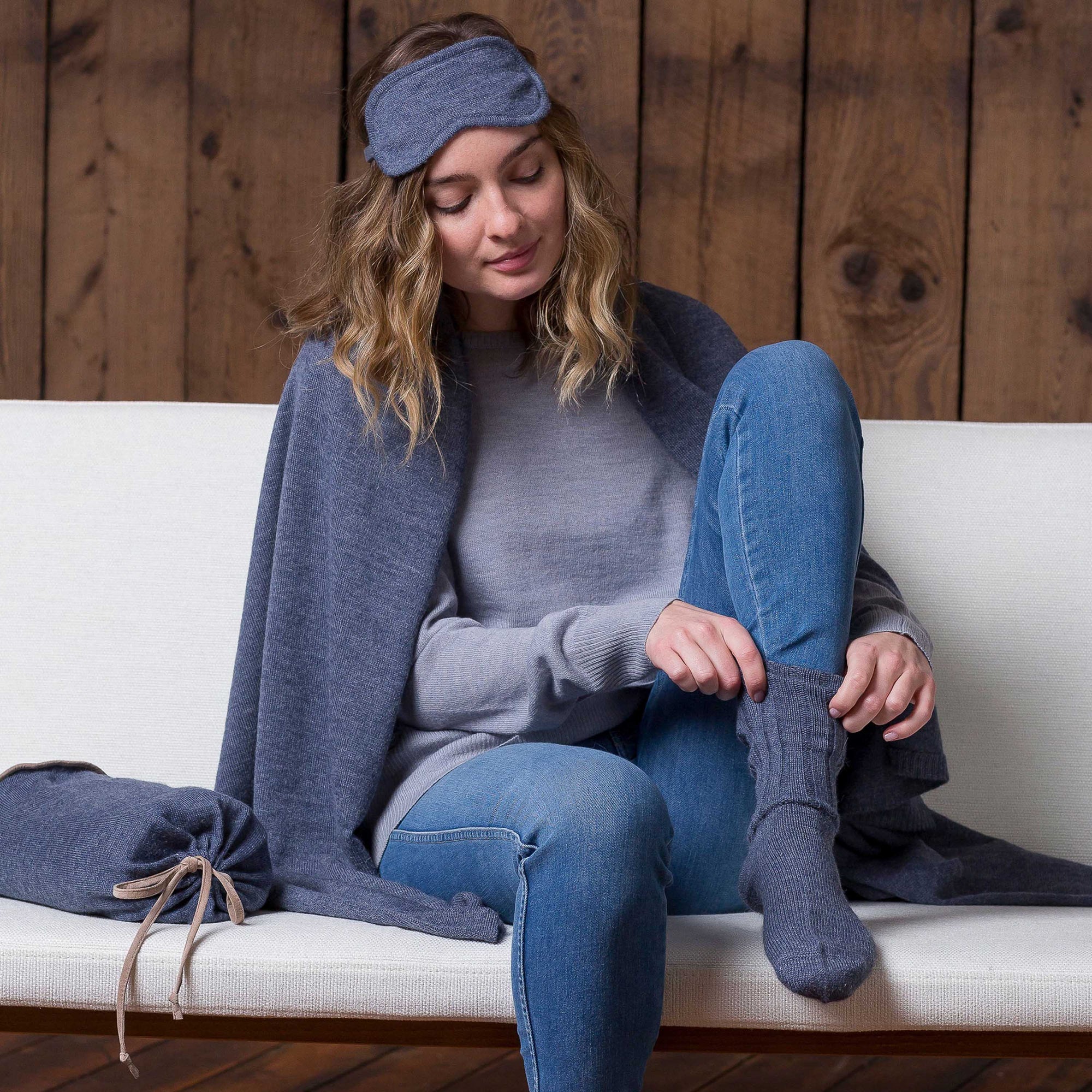 Globetrotter Travel Set | Denim Blue