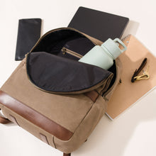 Alex Commuter Backpack | Waxed Canvas