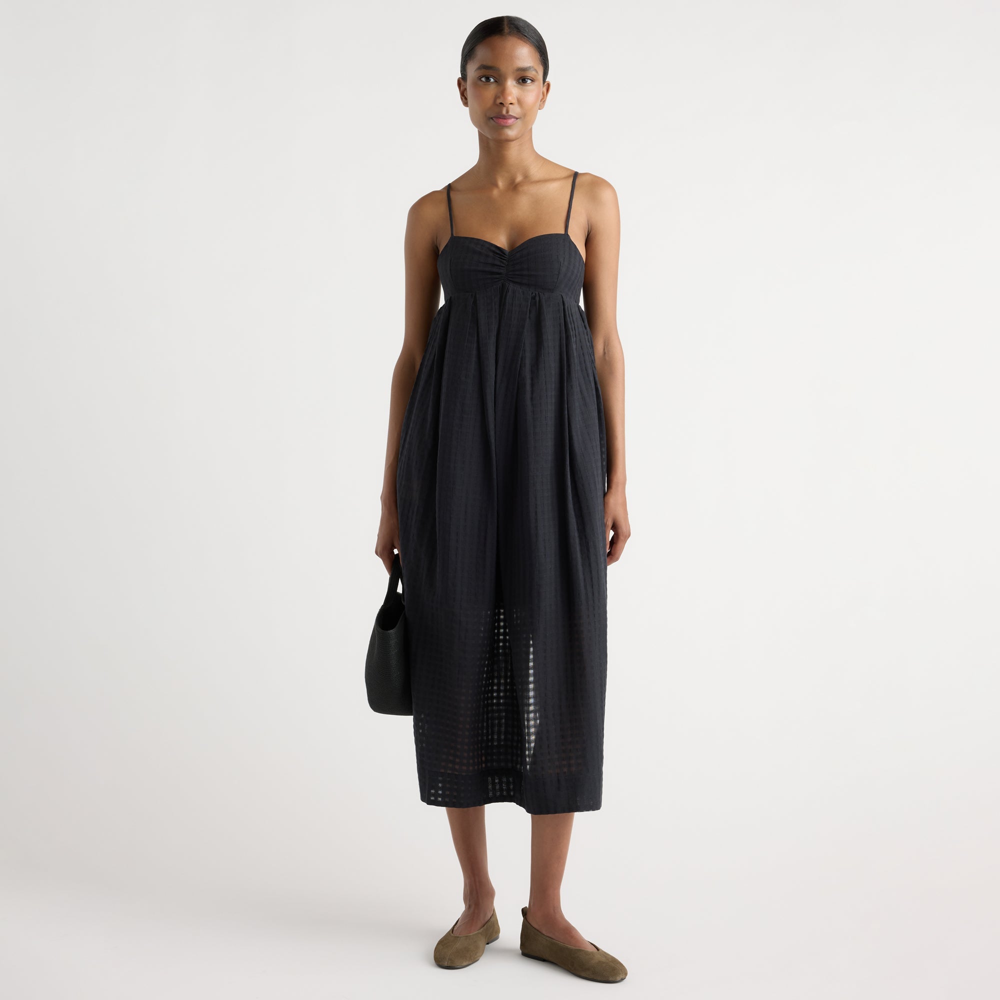 Isilda | Afrodita Sweetheart Gingham Maxi Dress in Size Extra Small