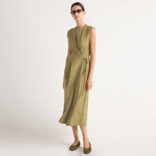 Karolina | Agnes Twist-Drape Jersey Dress in Size Extra Small