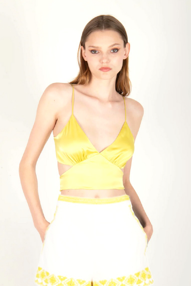 Amy Top | Yellow