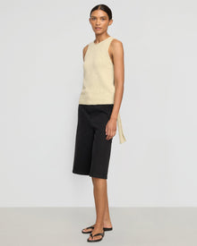 Vanessa | Arinna Tie-Racerback Organic Cotton Tank in Size Small