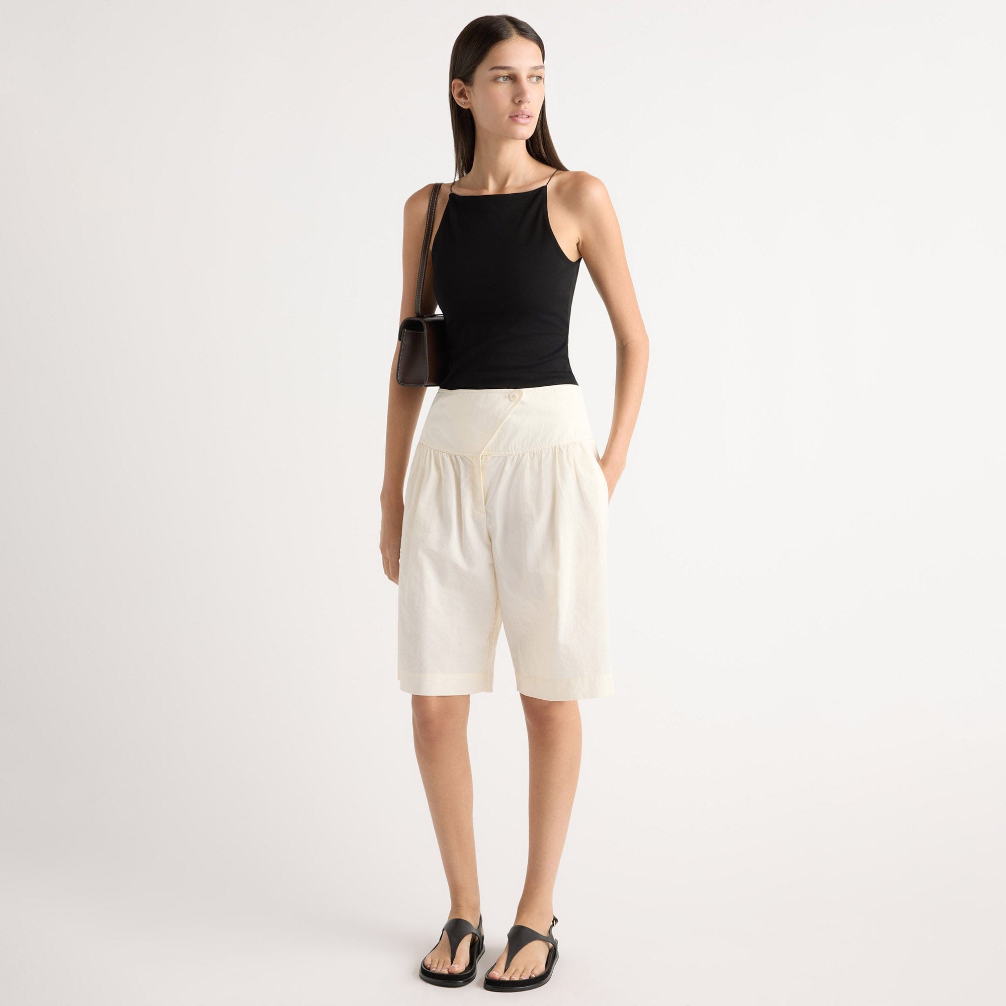 Karolina | Arlo Cotton Bermuda Short in Size Extra Small