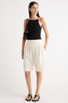Karolina | Arlo Cotton Bermuda Short in Size Extra Small