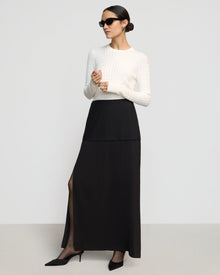 Charlotte | Augusta Tiered Maxi Skirt in Size Extra Small